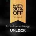 LINEA UNLOCK HASTA 30% OFF