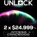 2x $24.999 c/u en UNLOCK