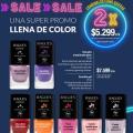 LLEVA 2 ESMALTES A SOLO $5299 c/u